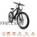 NAKTO 26" Mountain Electric Bicycle 36V 10A Removable and Inside Lithium Battery 350W Brushless Super Motor and Antiskid E-Bike with Smart Multi Function LED Display. - B07FYDM7W3